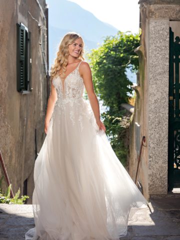 Vera Nova 2023 Brautkleid VN07 rumpink (1)