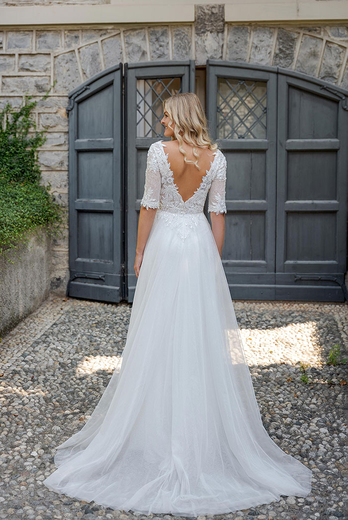 Brautmode Recklinghausen Brautkleid ivory